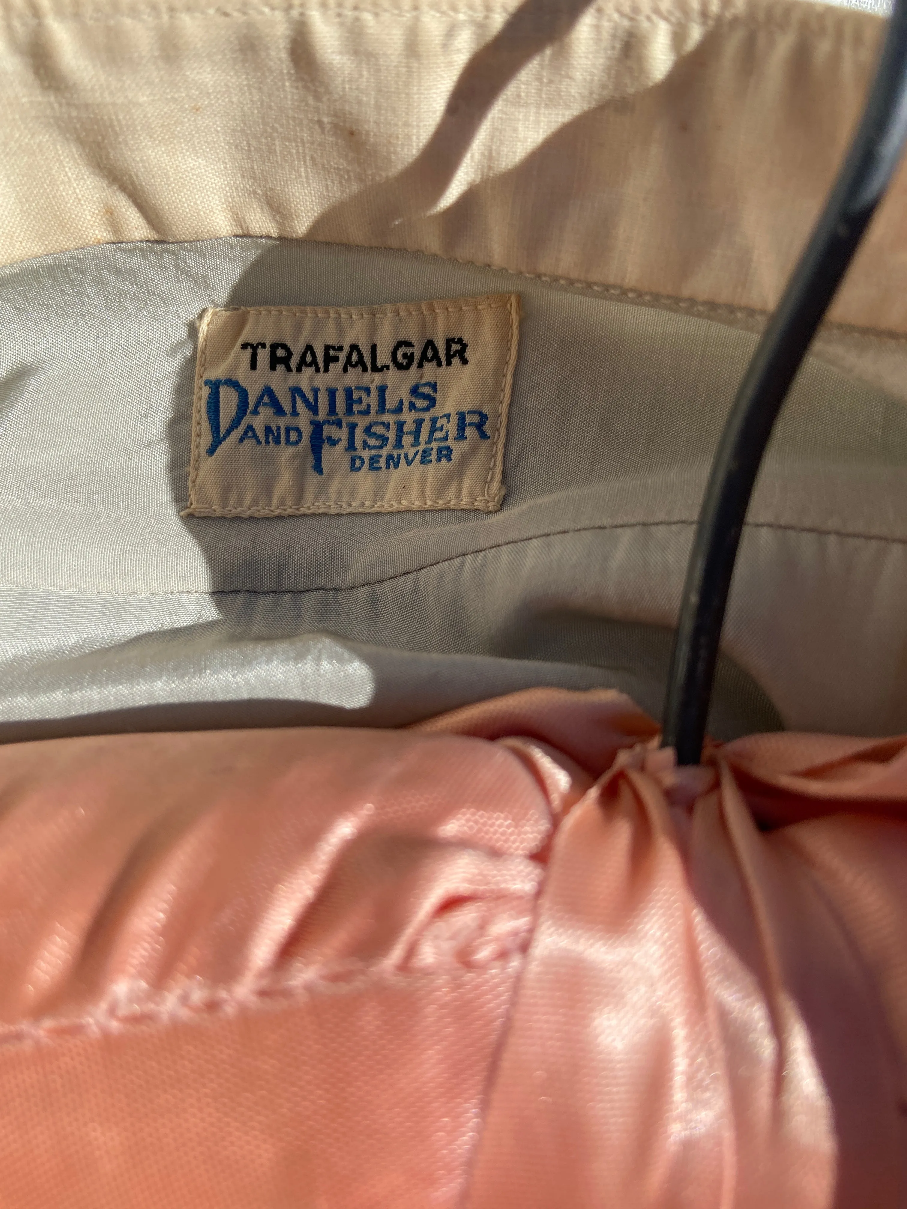 1910s/20s 'Trafalgar' Minty Silk Dress Shirt