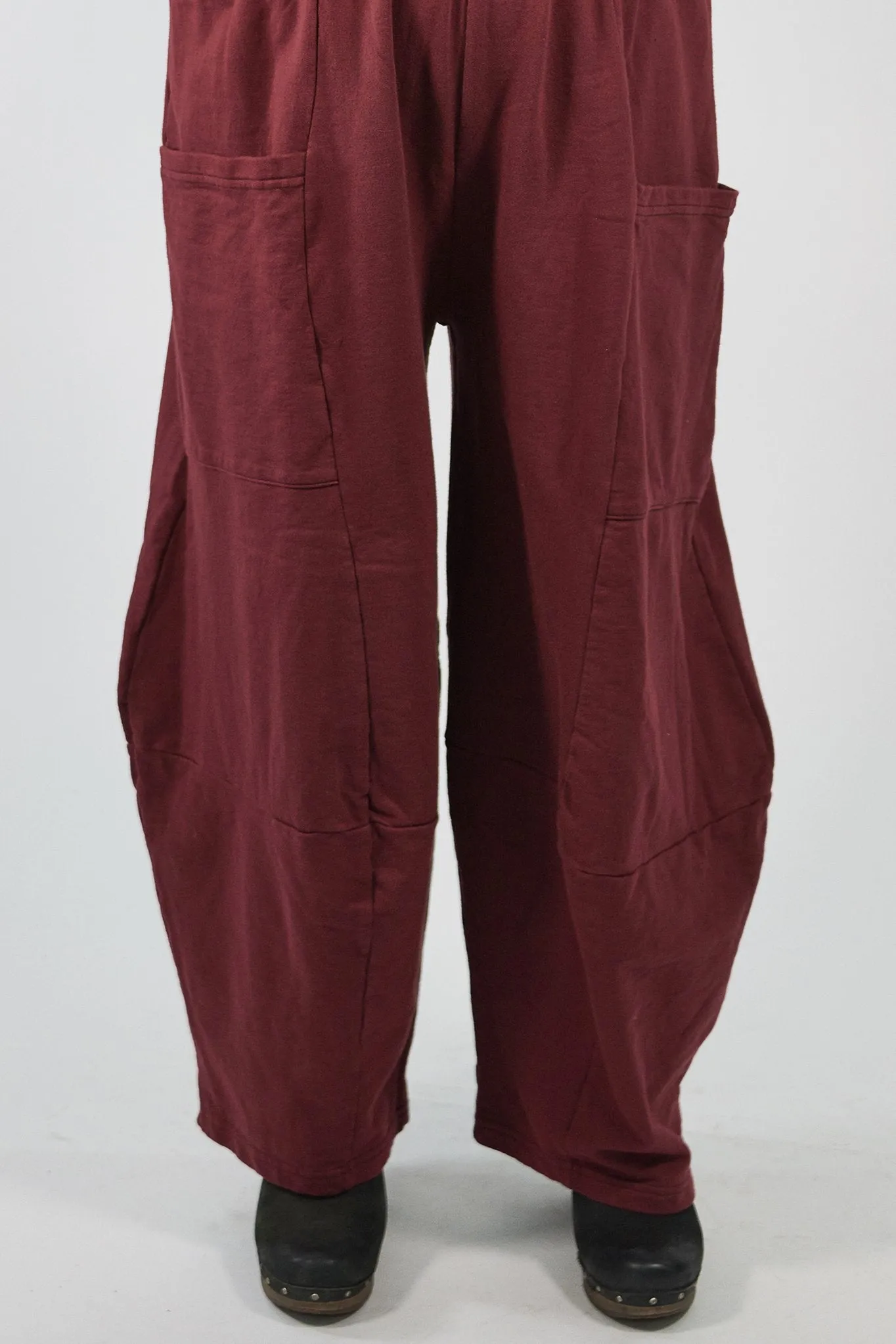 3292  Winter Four Square Pant with Pockets- Sangria