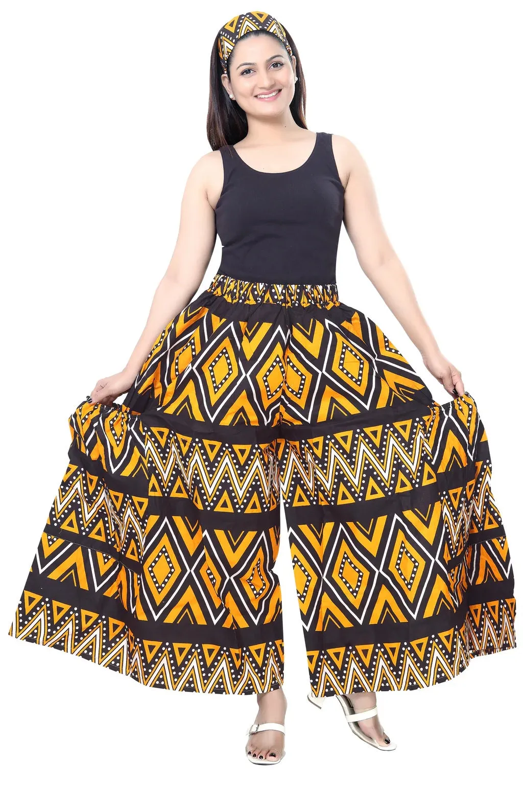 African Print Palazzo Pant