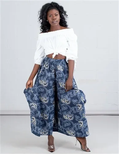 African Print Palazzo Pant