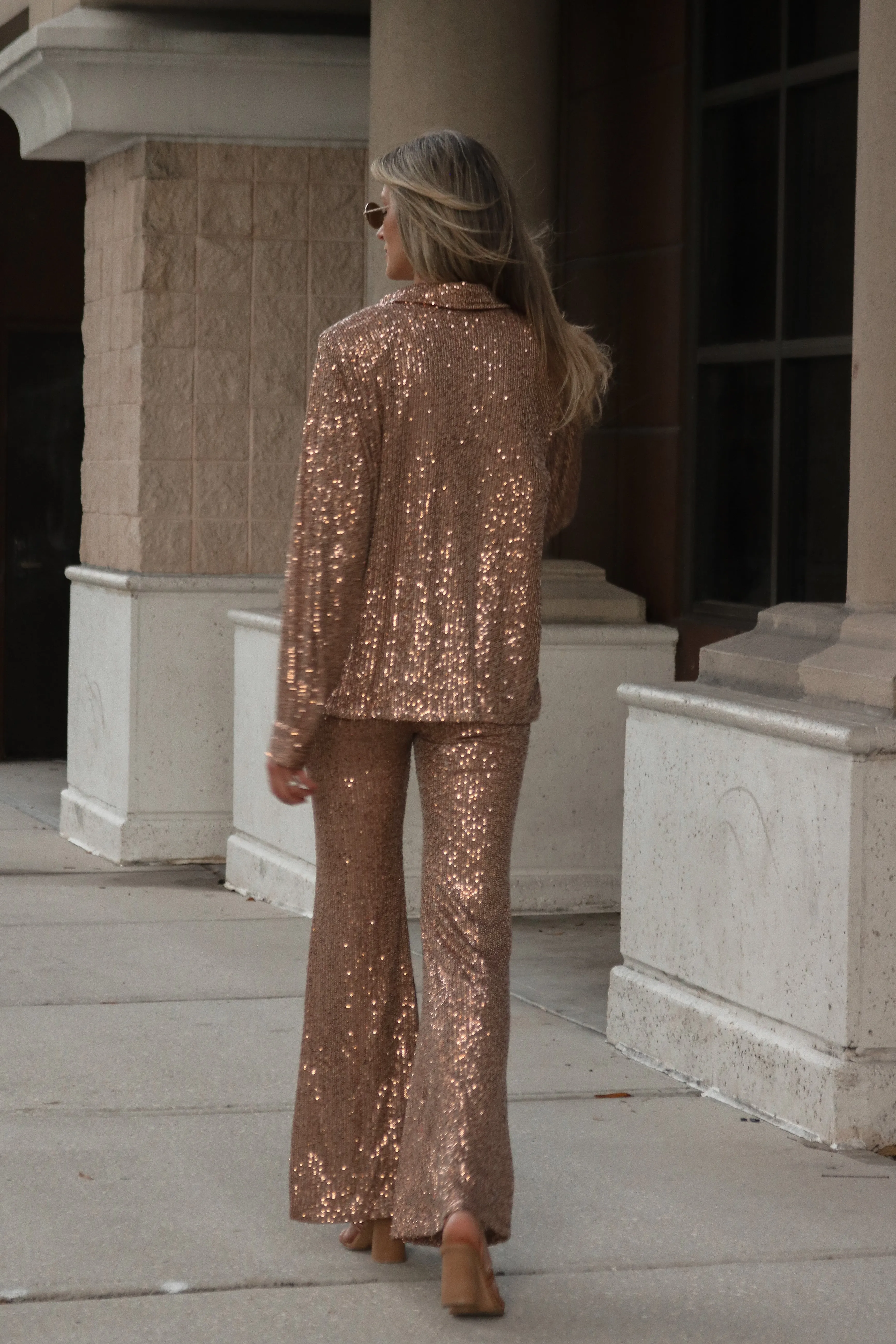 Alexia Pant in Mocha
