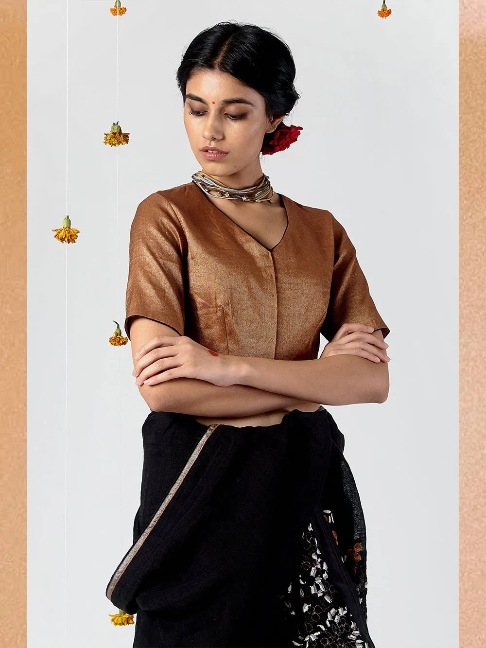 Anavila  I   v-neck-blouse-1
