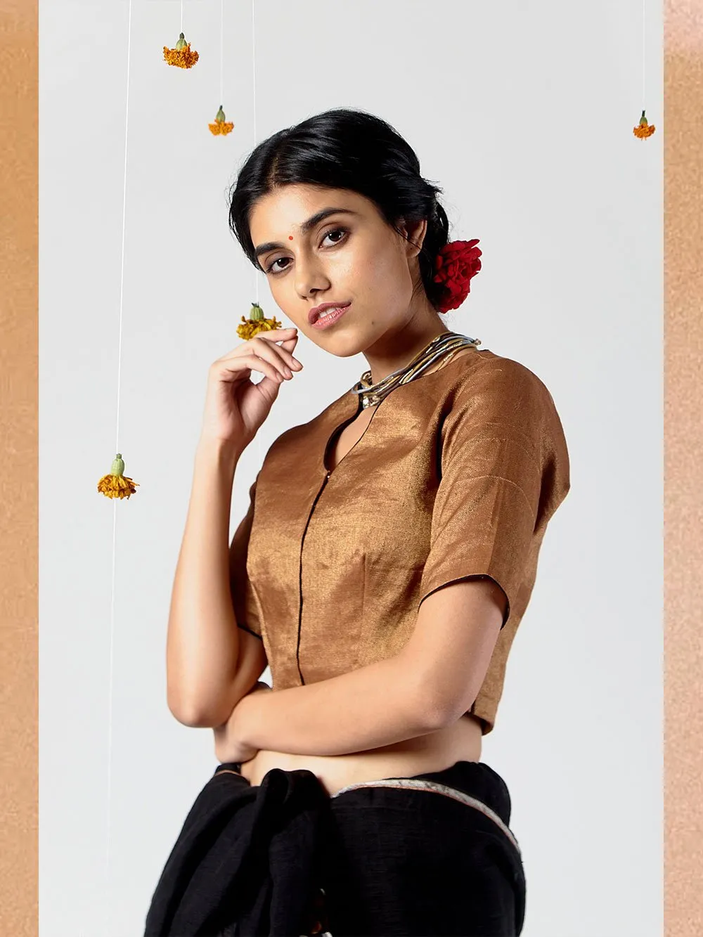 Anavila  I   v-neck-blouse-1