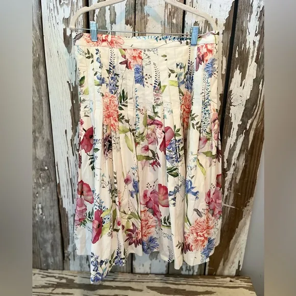 Antonio Melani Kayla floral print off shoulder top &amp; skirt