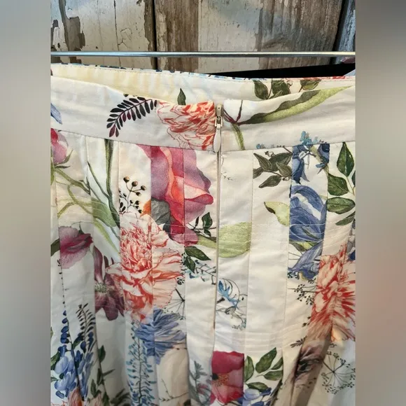 Antonio Melani Kayla floral print off shoulder top &amp; skirt