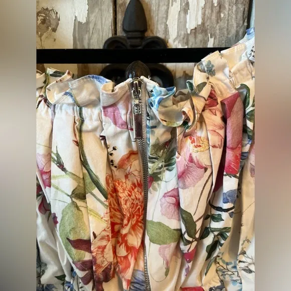 Antonio Melani Kayla floral print off shoulder top &amp; skirt