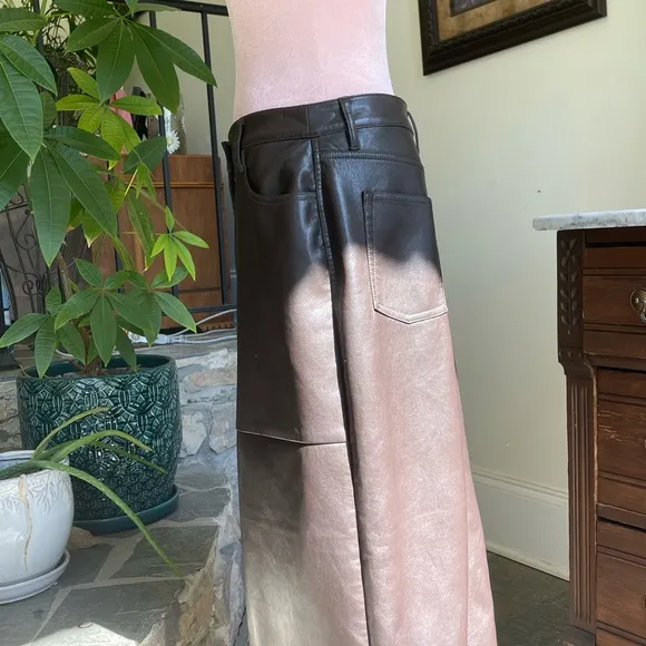 Aritzia Wilfred Idealize Skirt (Rich Mocha Brown)