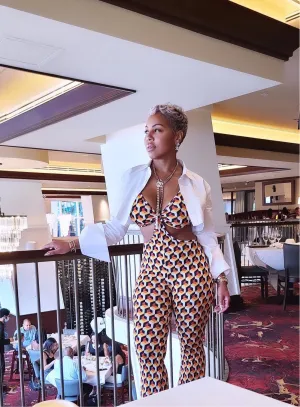 Art Deco Jumpsuit