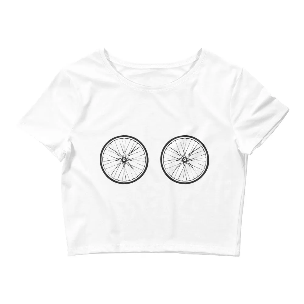 Biking is the BREAST [Crop Top]