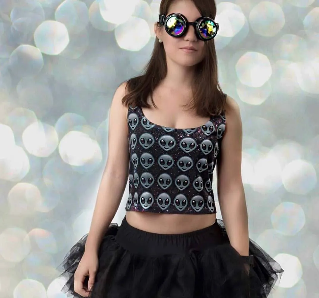 Bitches Love Cake Crop Top