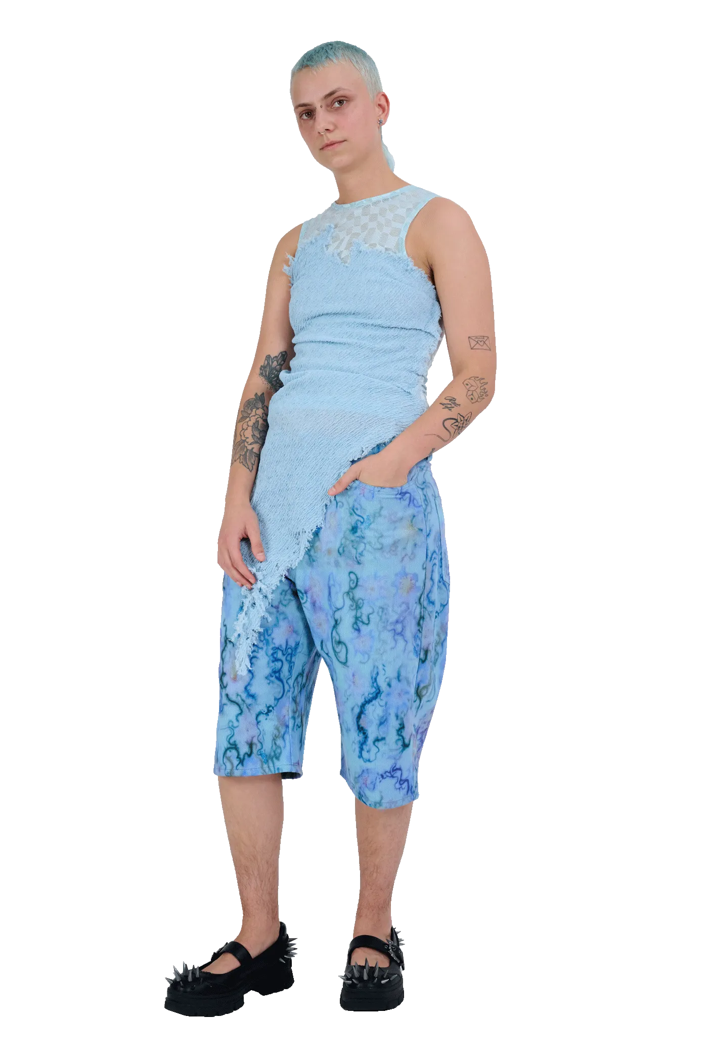 BLUE THORN MIKAELA JORTS