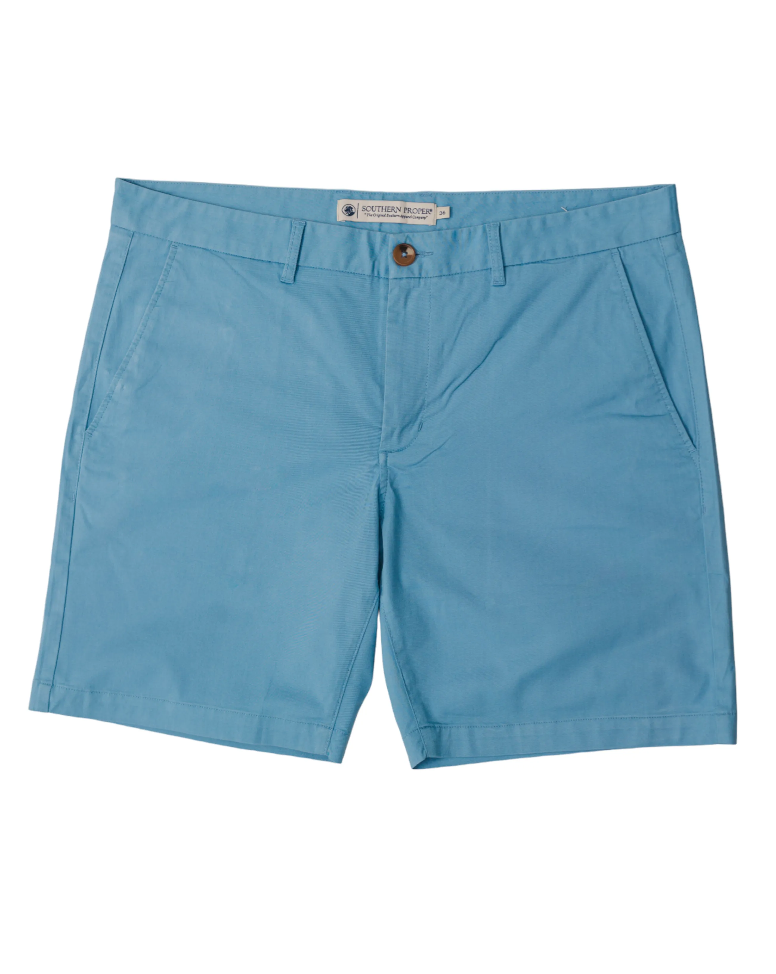 Bluff Short: Coastal Blue