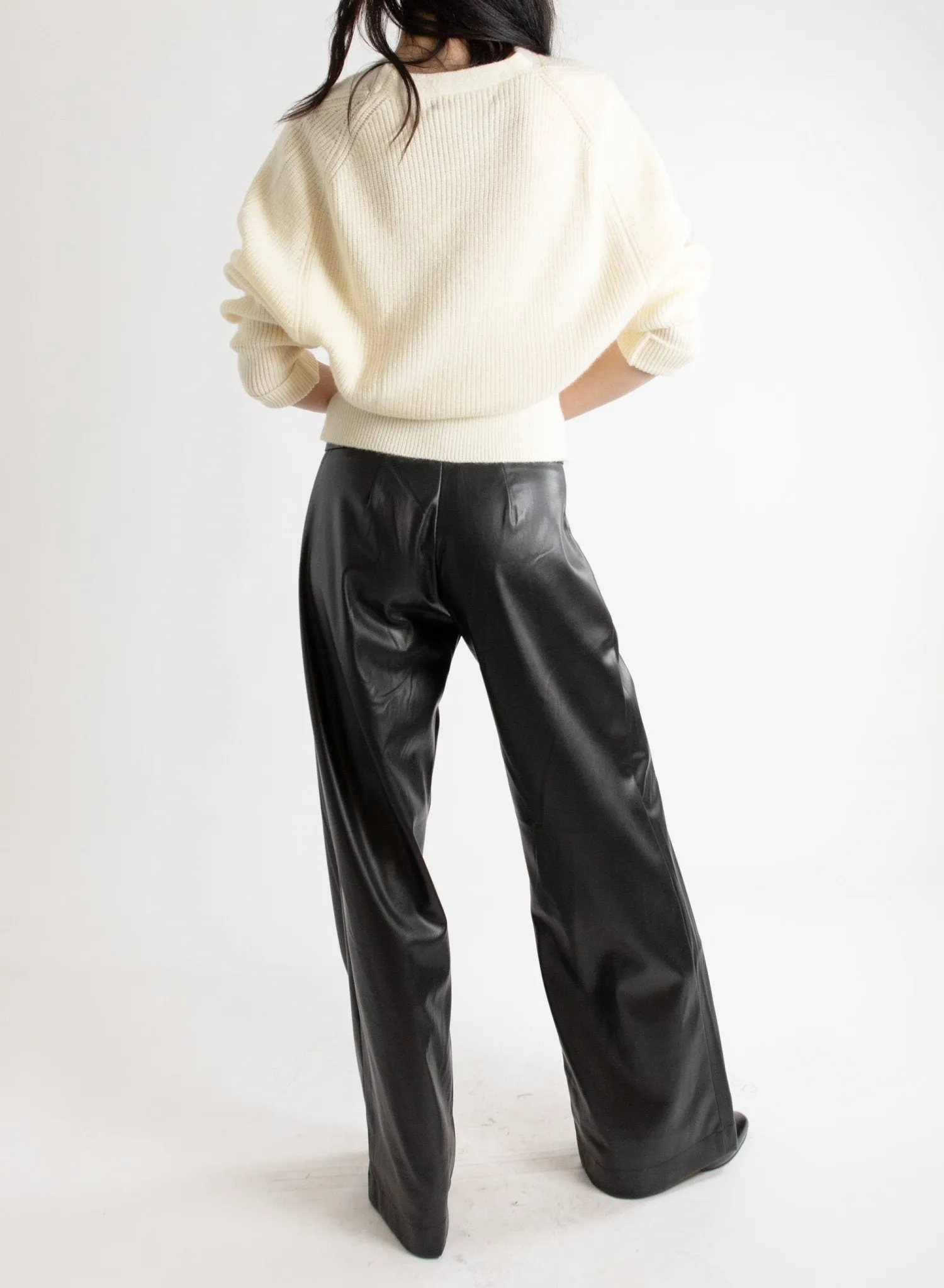 Blu's Pant - Black Pleather