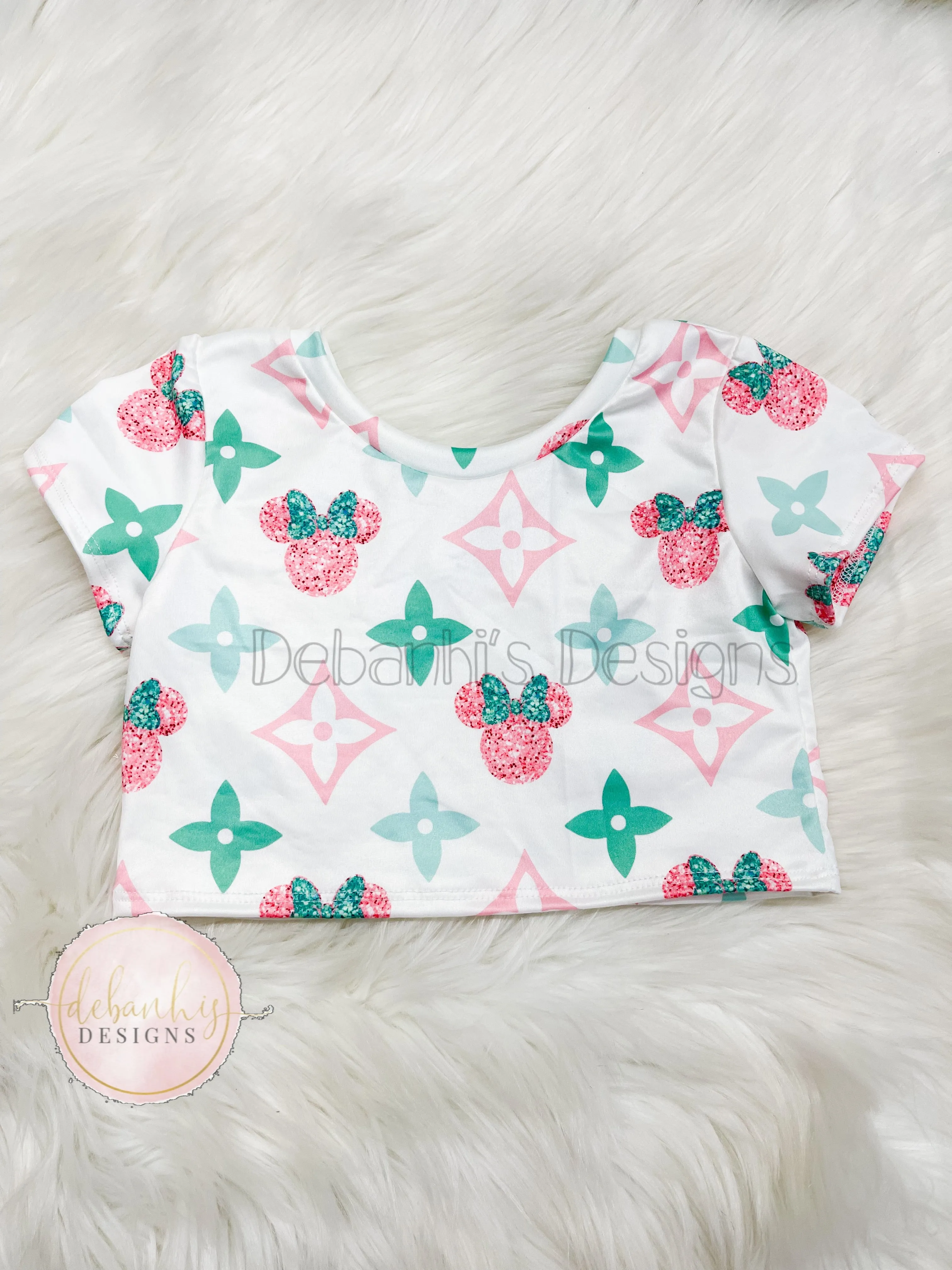 Boujee Minnie Croptop