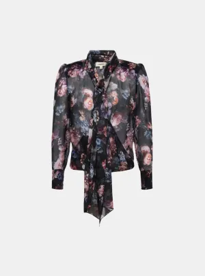 Cambria Tie Neck Blouse