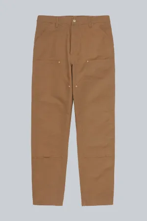 CARHARTT WIP DOUBLE KNEE PANT HAMILTON BROWN
