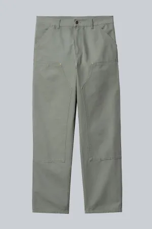 CARHARTT WIP DOUBLE KNEE PANT SMOKE GREEN