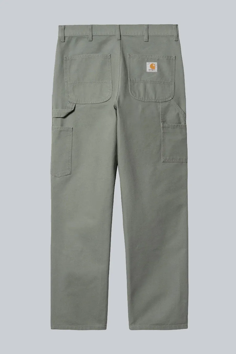 CARHARTT WIP DOUBLE KNEE PANT SMOKE GREEN