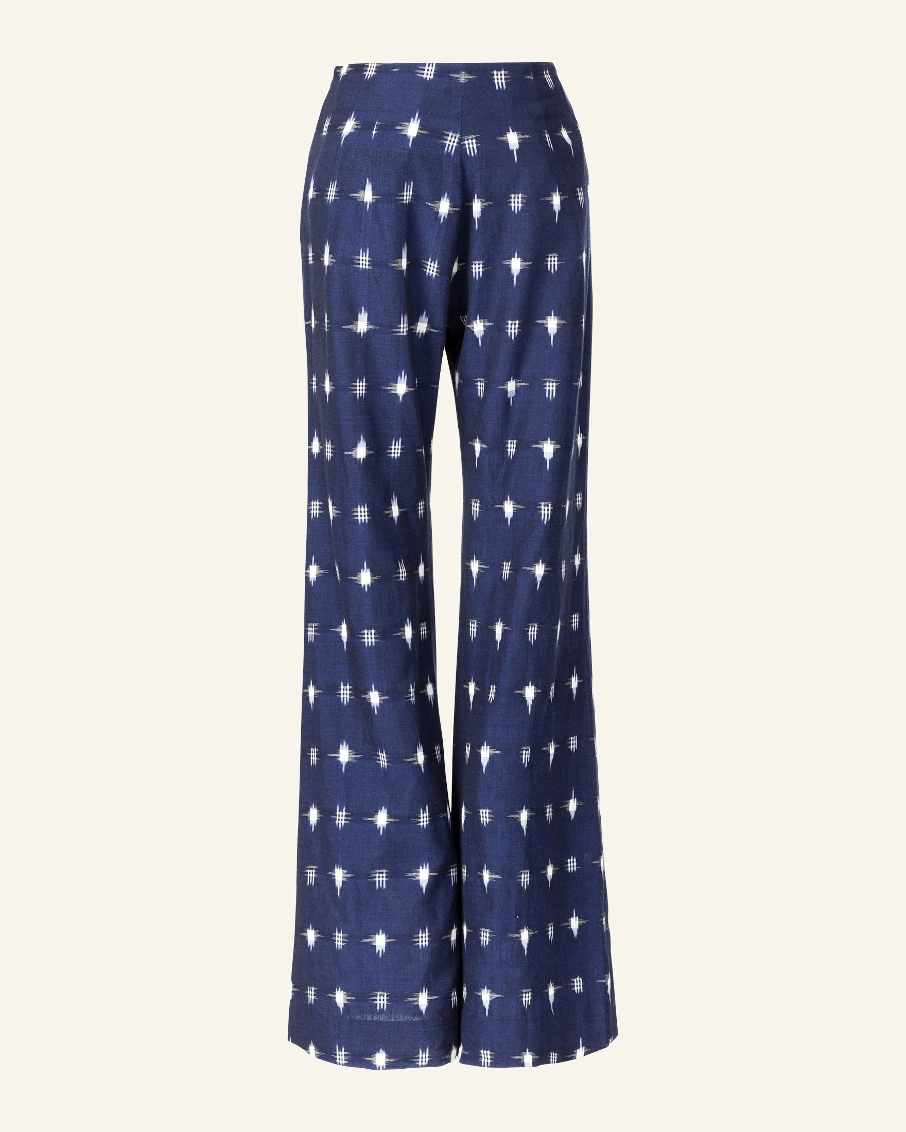 Charlie Navy Ikat Pant