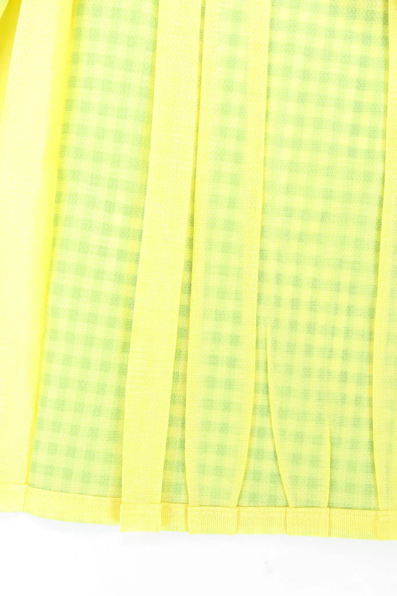 Checker Print Pleat Pant