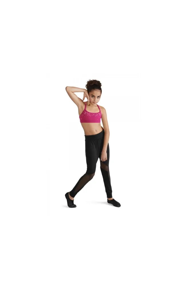 Child Mesh Panel Harem Pant