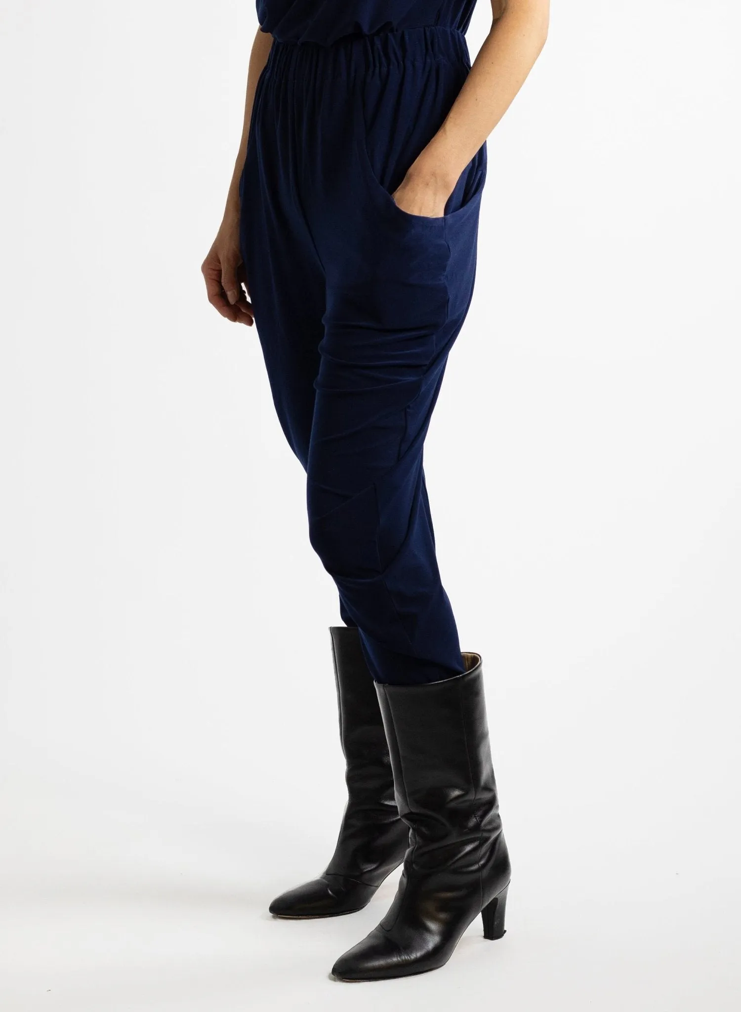Circle Pant - Navy