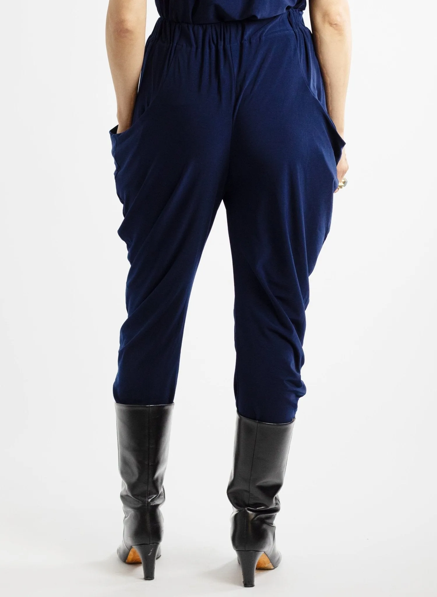 Circle Pant - Navy
