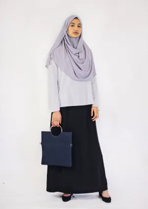 Classic Black Long Skirt