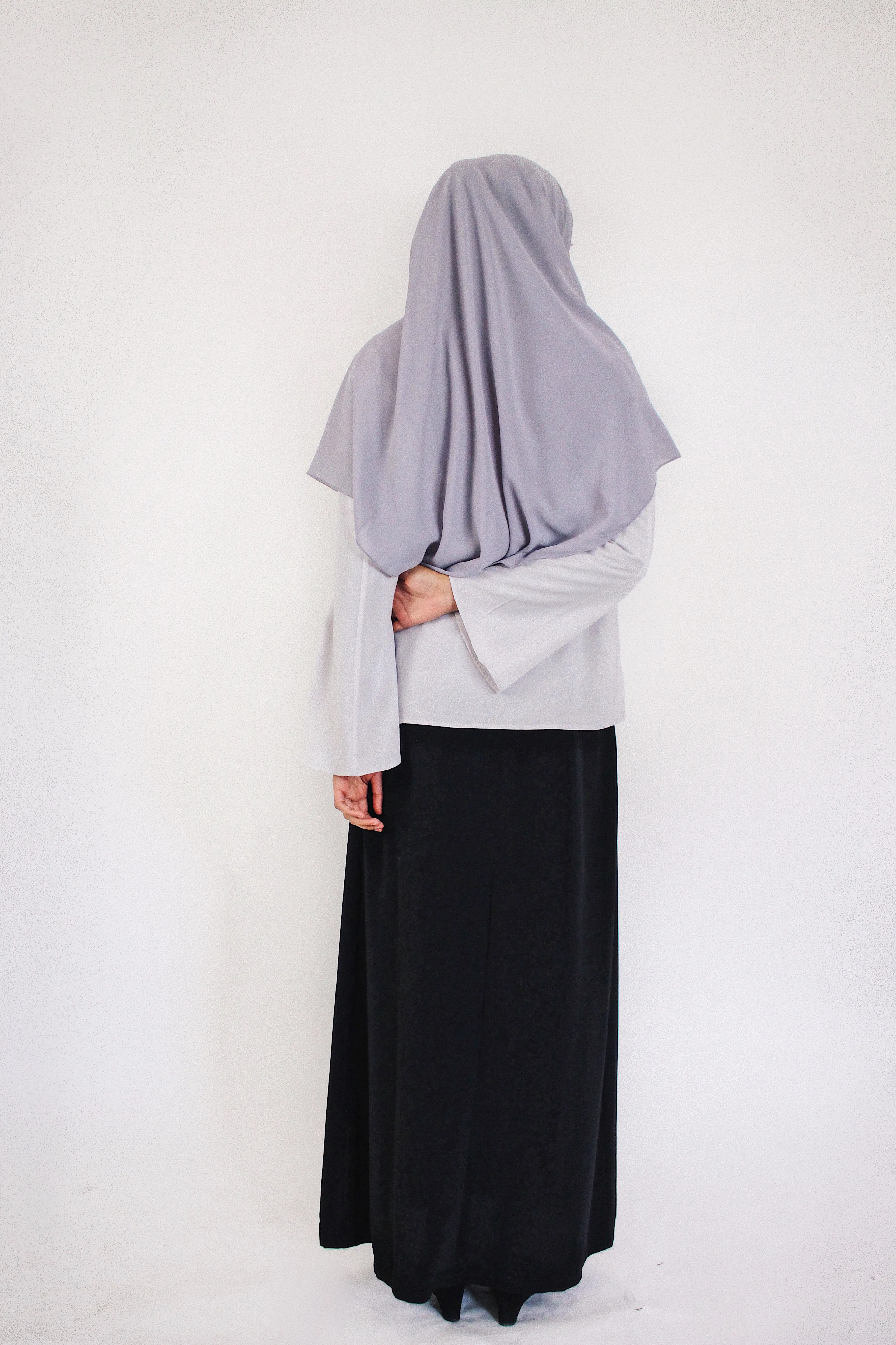 Classic Black Long Skirt