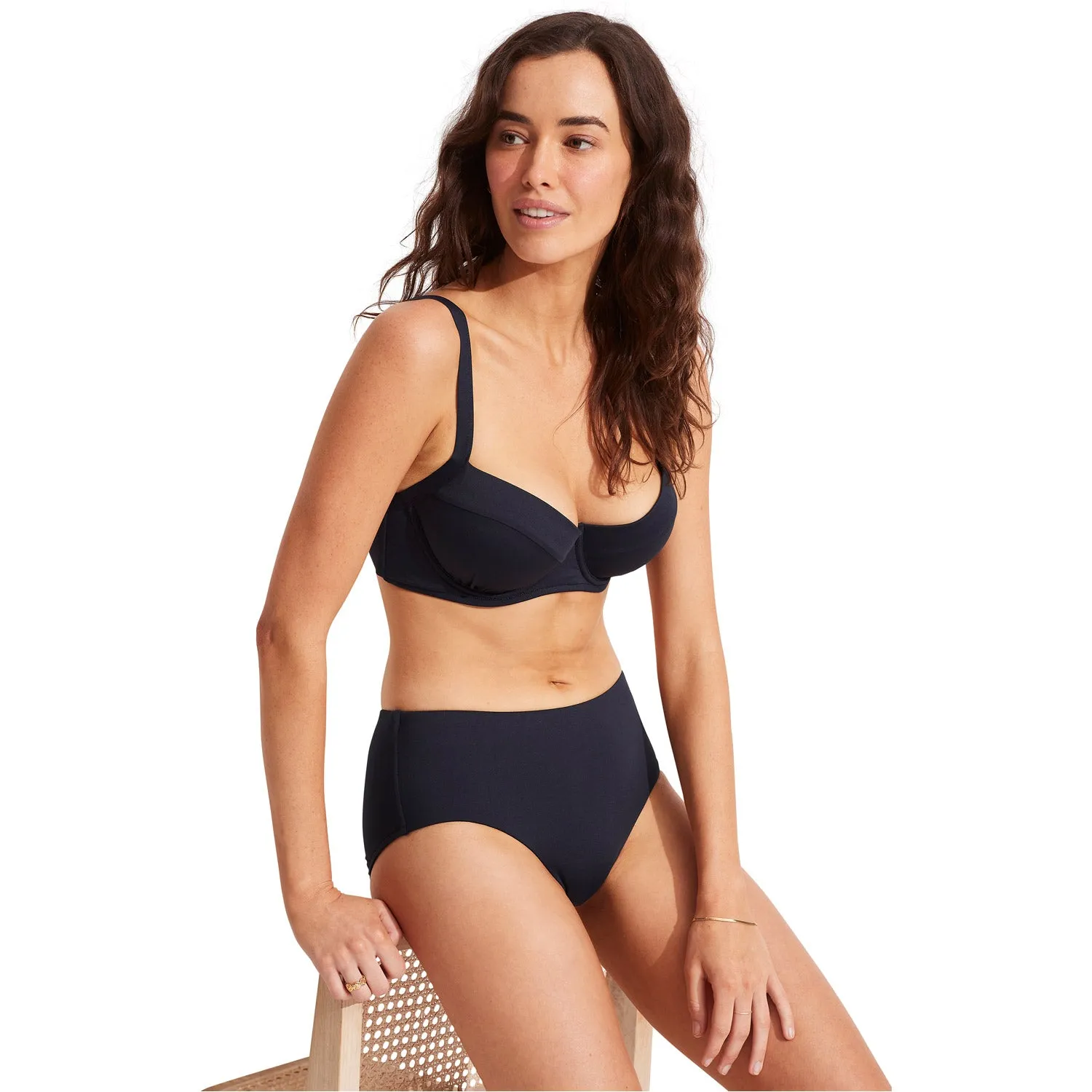 Collective Wide Side Retro Bikini Bottom