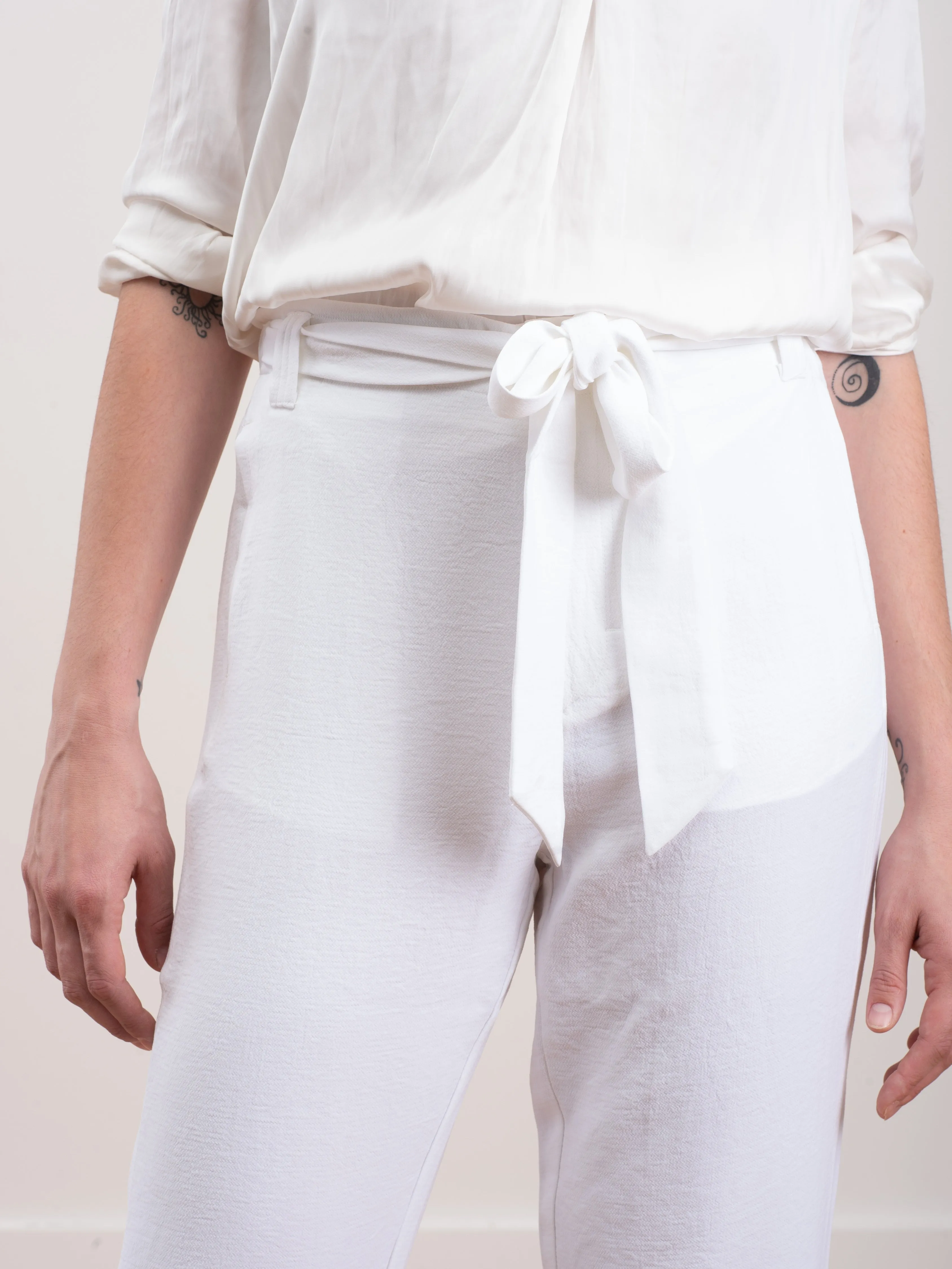 coombe pant - salt white