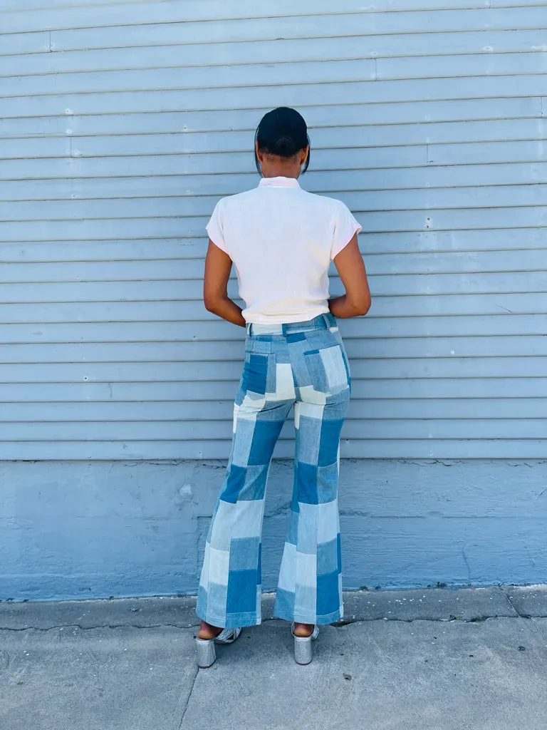 Corey Lynn Calter Patchwork Pant