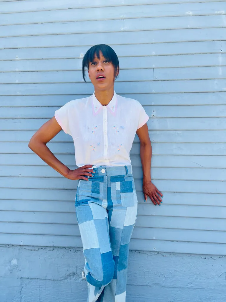 Corey Lynn Calter Patchwork Pant