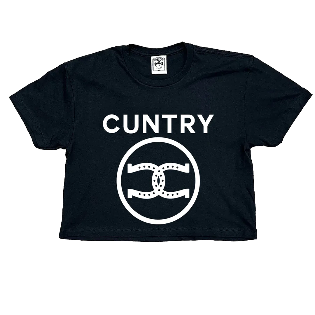 CUNTRY Ladies Crop Top