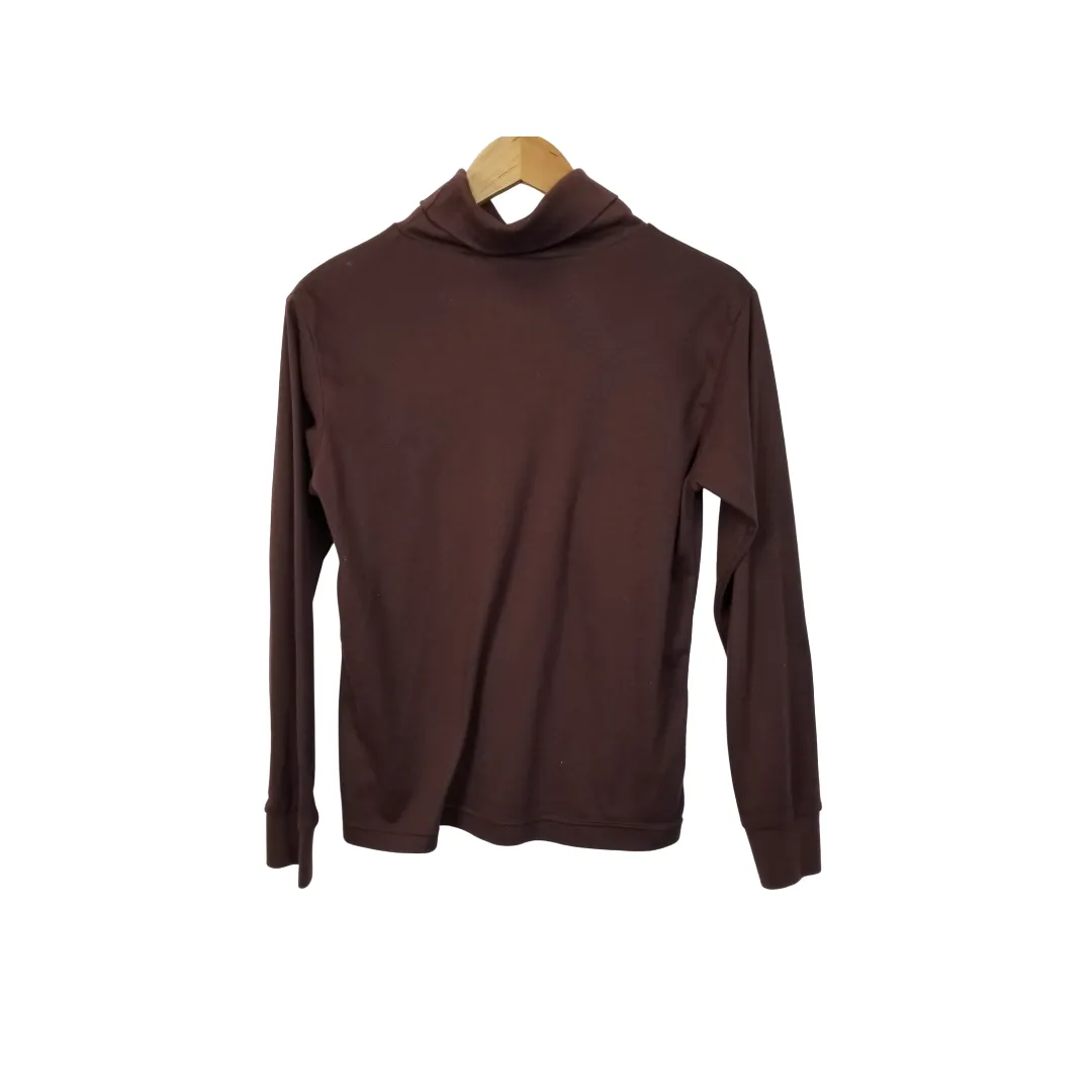 Currants Brown Turtle Neck