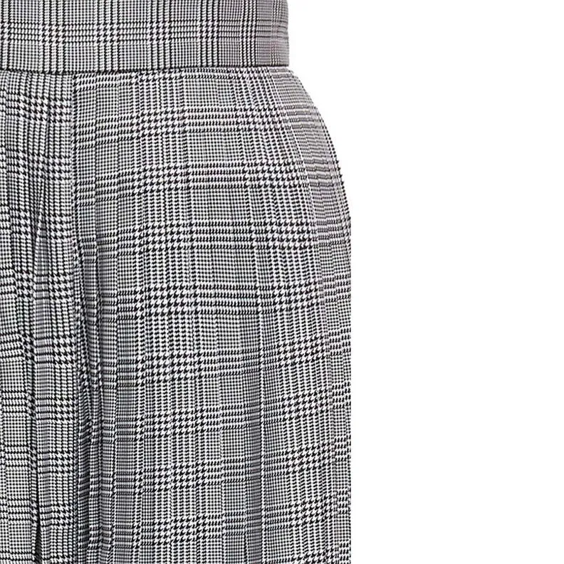 Dietrich Pleated Plaid Pant