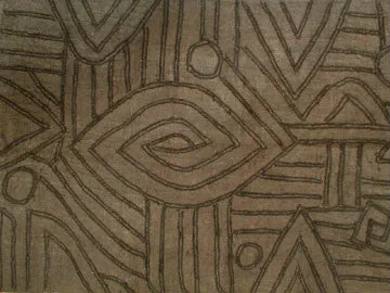 Distinctive BaKuba Ceremonial Raffia Skirt