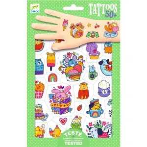 DJECO Temporary Tattoos Sweet Mimi