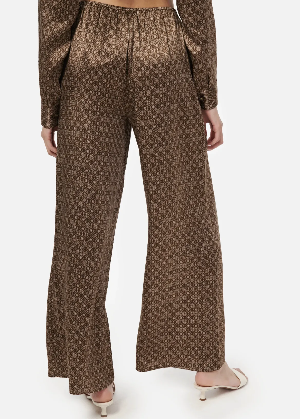 Doreen Pant Chicory Mosaic