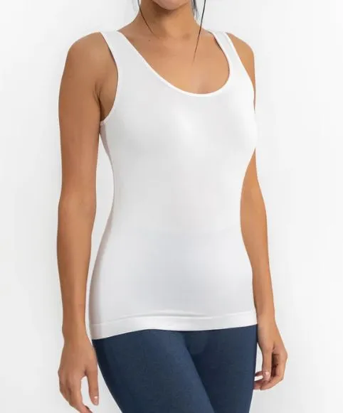 Elietian Reversible High to Low Scoop Neck Tank