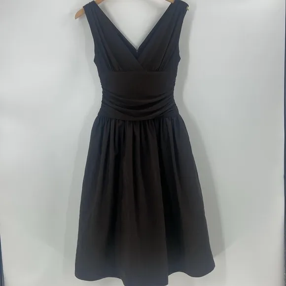 Eliza J fit and flare cocktail dress crinoline tulle poof skirt evening elegant