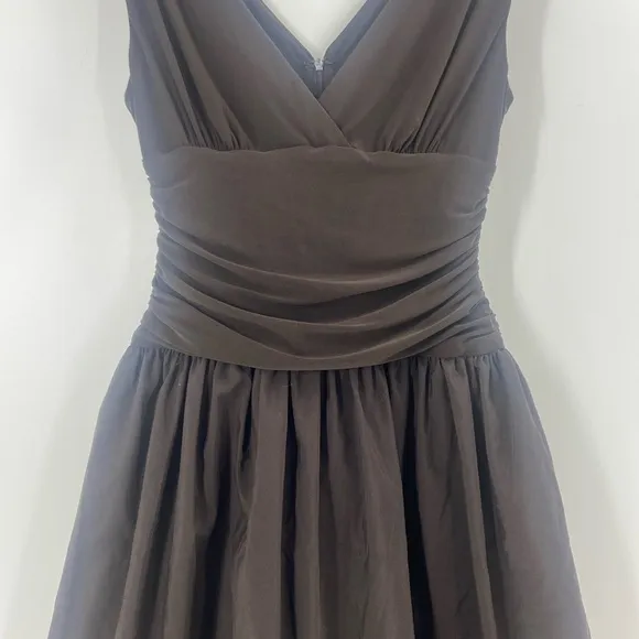 Eliza J fit and flare cocktail dress crinoline tulle poof skirt evening elegant