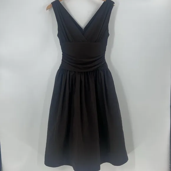 Eliza J fit and flare cocktail dress crinoline tulle poof skirt evening elegant
