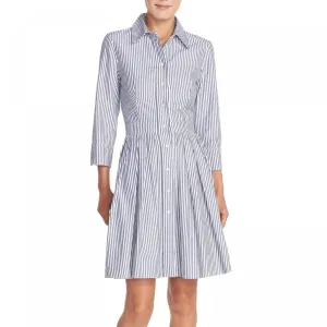 Eliza J Women's Stripe Cotton Shirt Dress