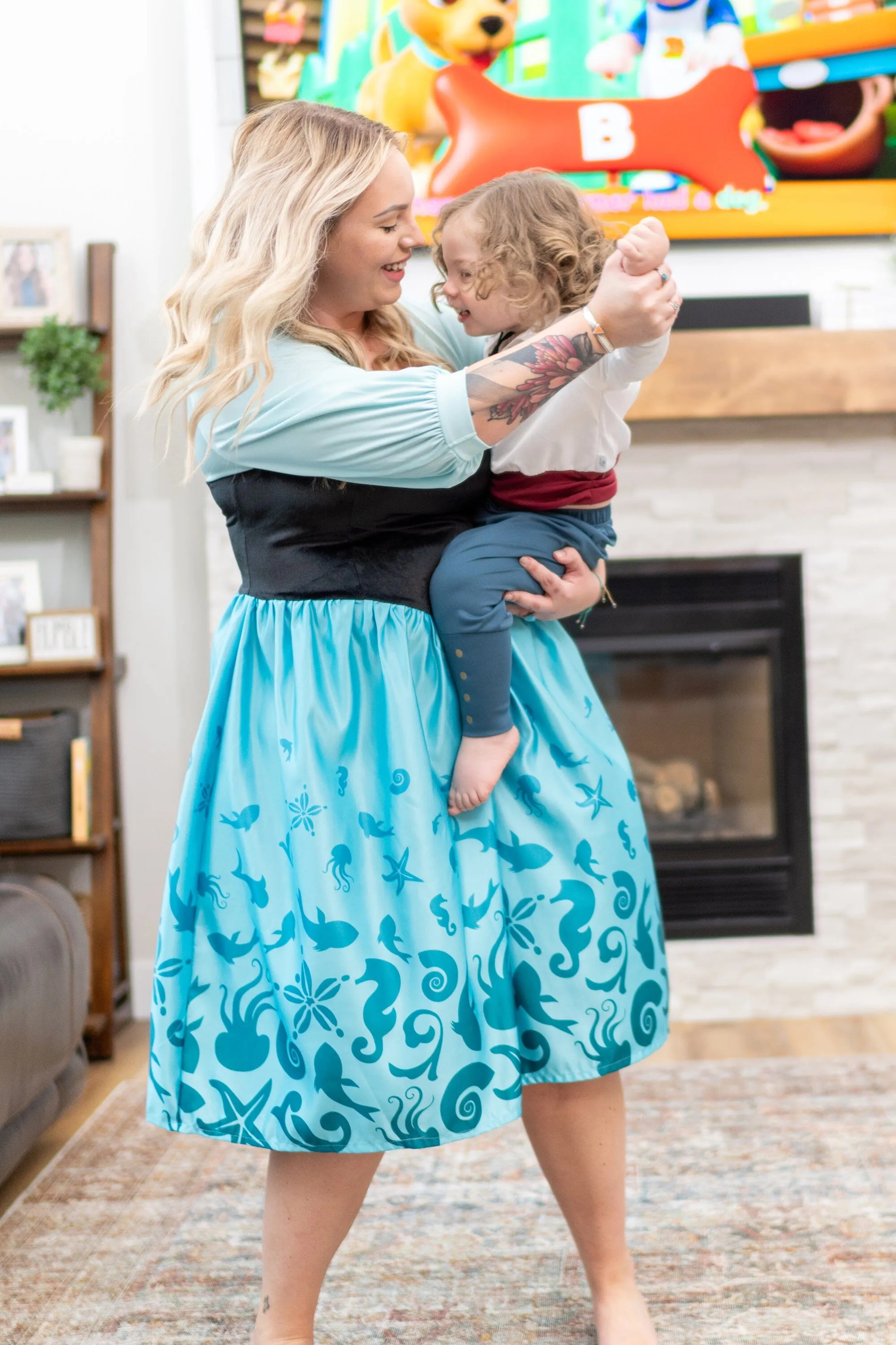 Enchanted Mermaid Day Dress