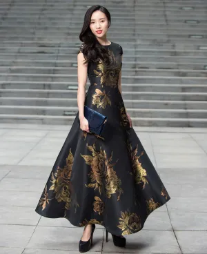 Flare Maxi Dress