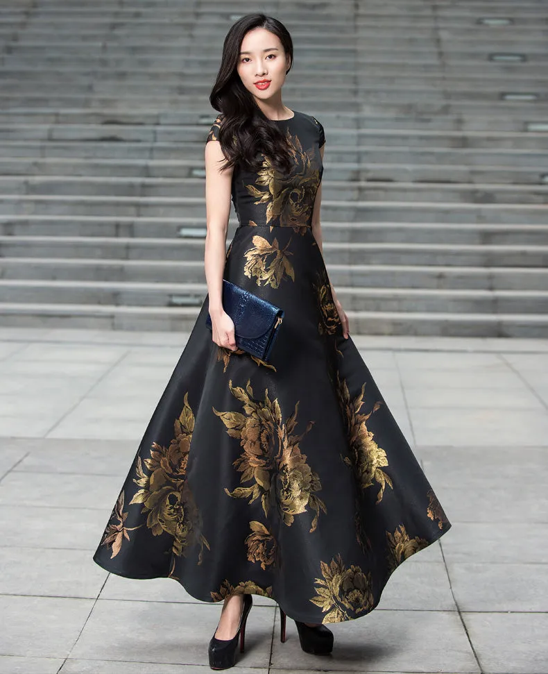 Flare Maxi Dress
