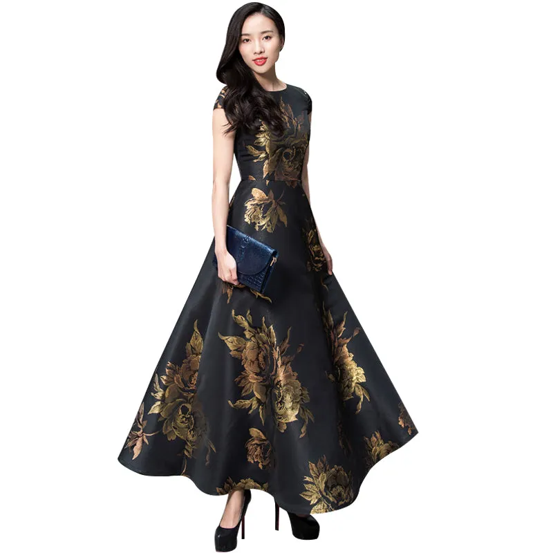 Flare Maxi Dress