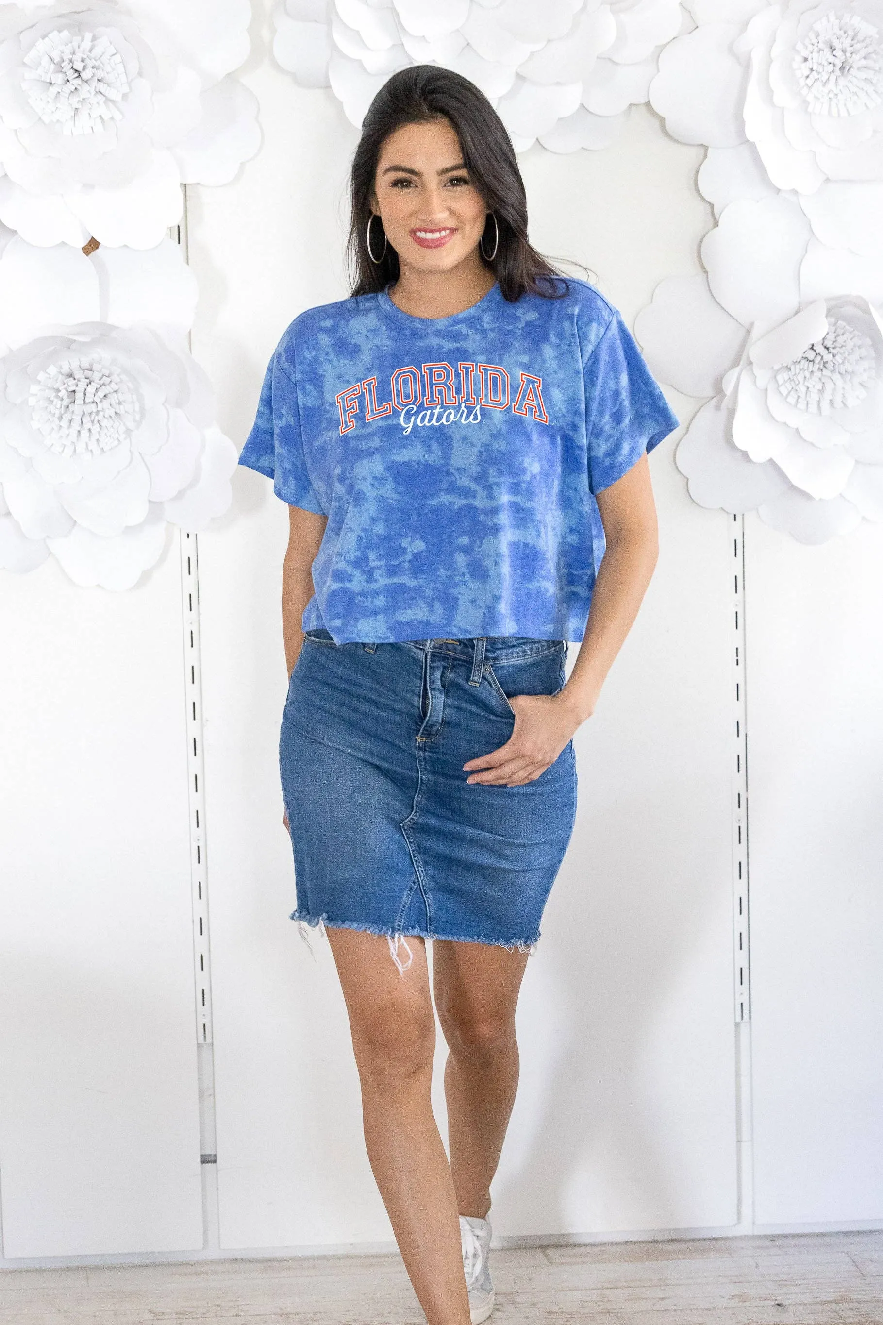 Florida Gators Flying Crop Tee