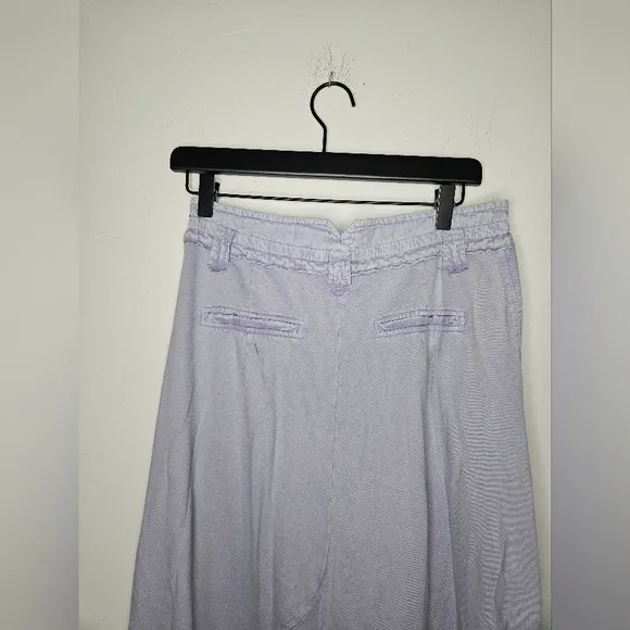 Free People  Kona Maxi Skirt in Lavender Blue Size Small
